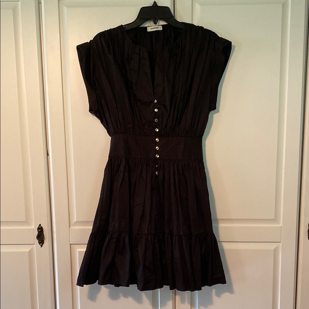 Black Peplum Sundress